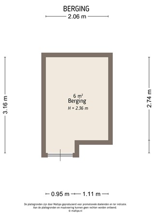 Floorplan - Affuithof 7, 4201 MA Gorinchem